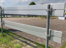 1-sleufprofiel schrikhekplank